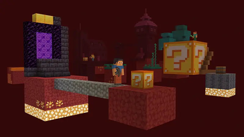 Скриншот Skyblock с блоками удачи 2 №4