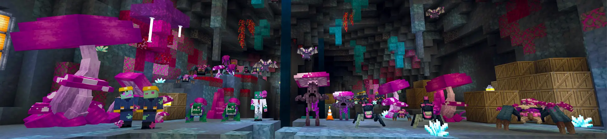 Пещеры мутантов panorama