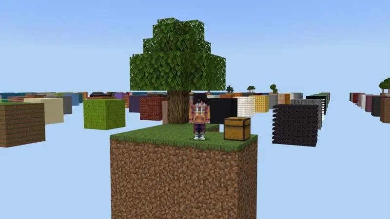 Скриншот Кубы Skyblock №1