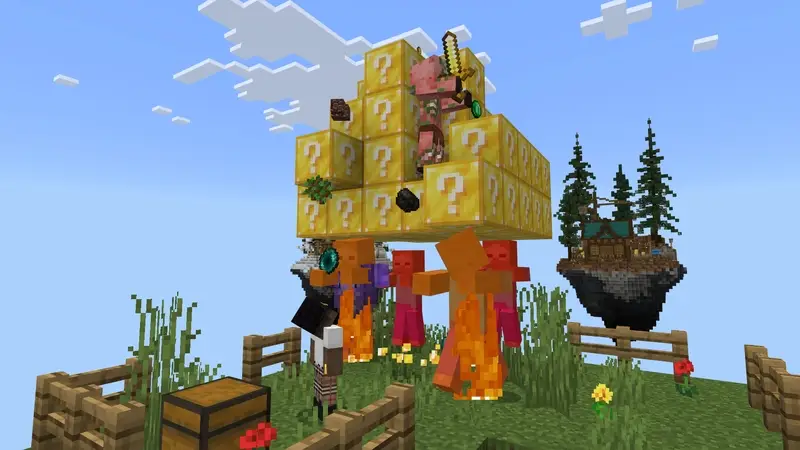 Скриншот Skyblock удачи №1