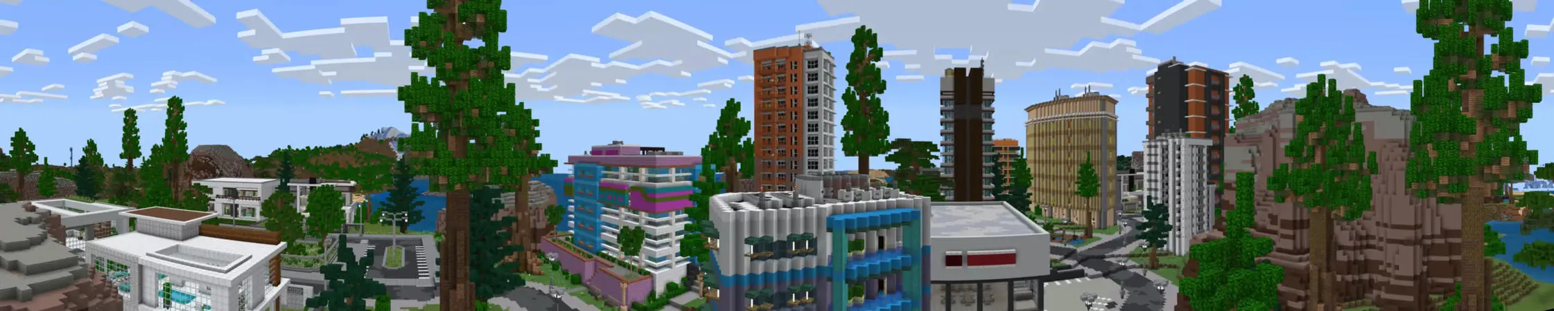 Электрический город: автомобили! panorama