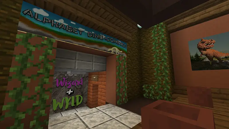 Скриншот Алфавитные дино-горки №4