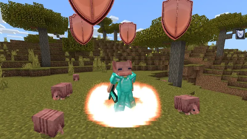 Скриншот Дополнение Mob Heads №6