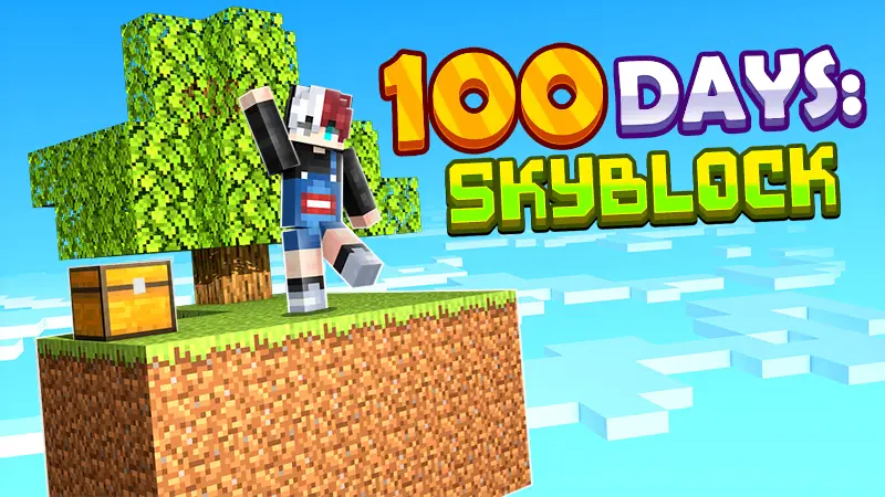 100 дней в Skyblock