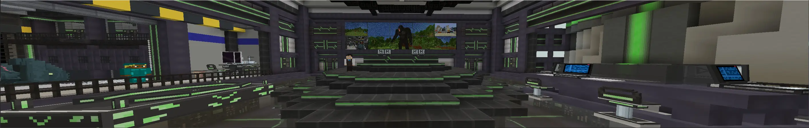 Годзилла panorama