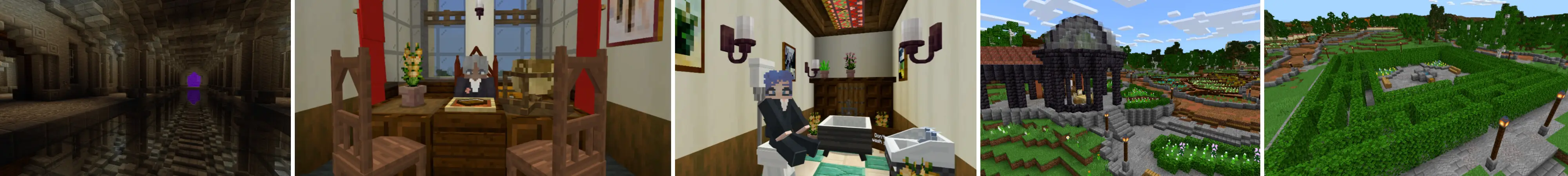 Готический особняк panorama