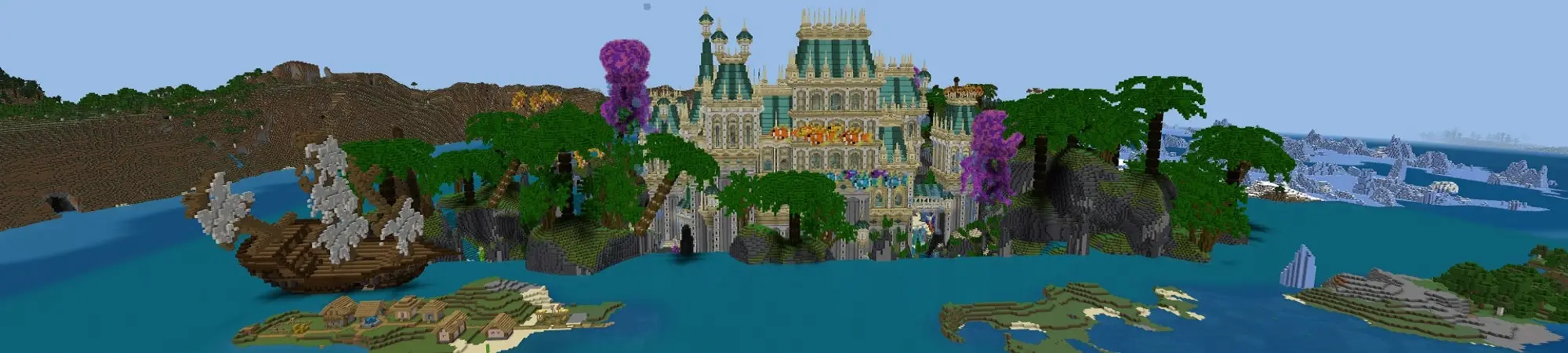 Атлантический замок panorama