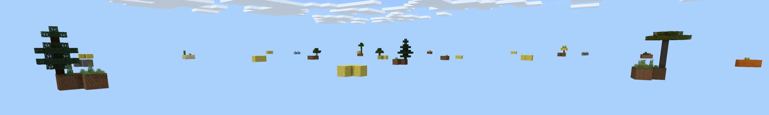 Skyblock на удачу panorama
