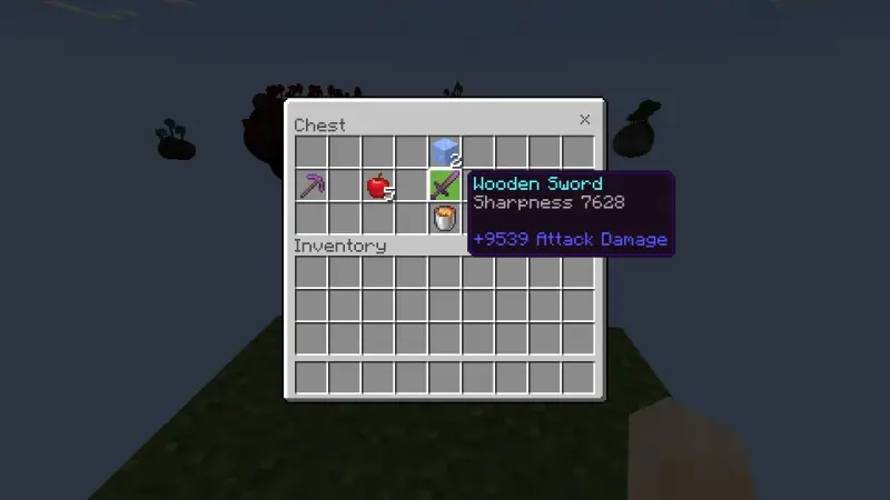 Скриншот Хакерское испытание Skyblock №2