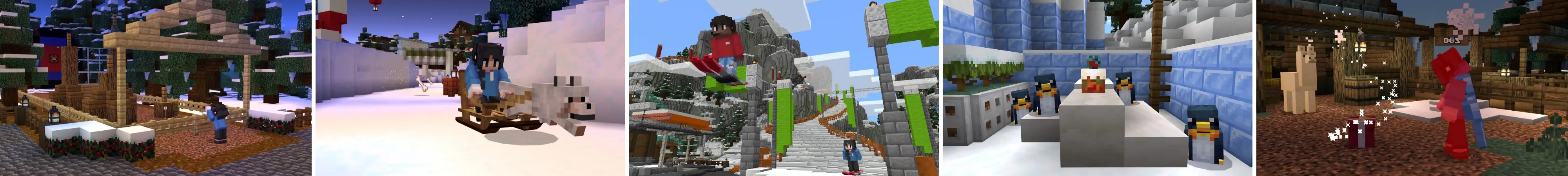 Снежные склоны panorama