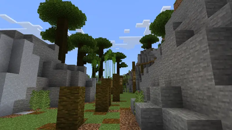 Скриншот Кубический паркур №1