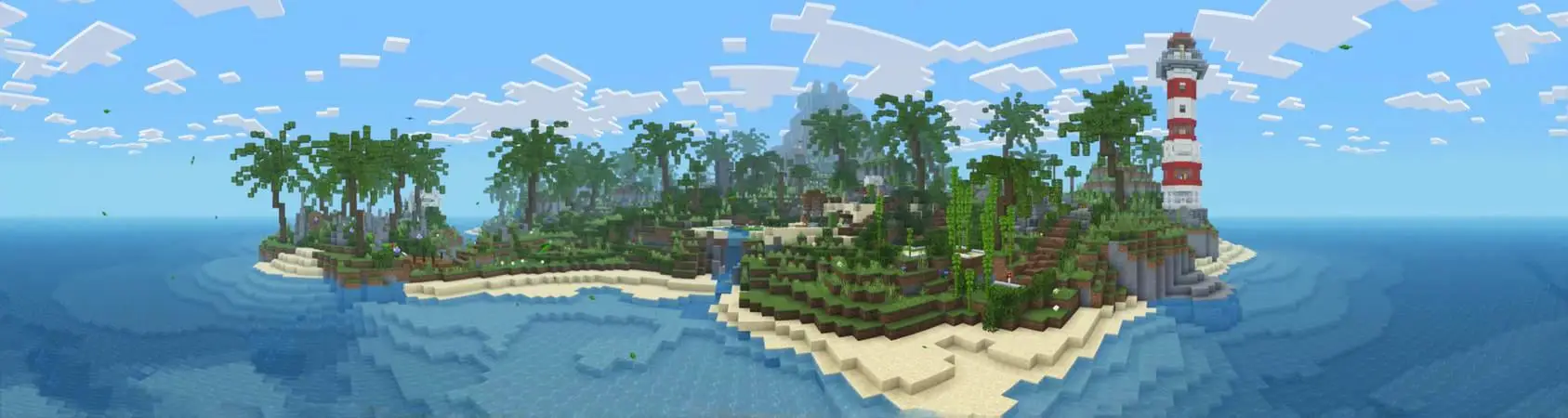 Остров для мини-гольфа panorama