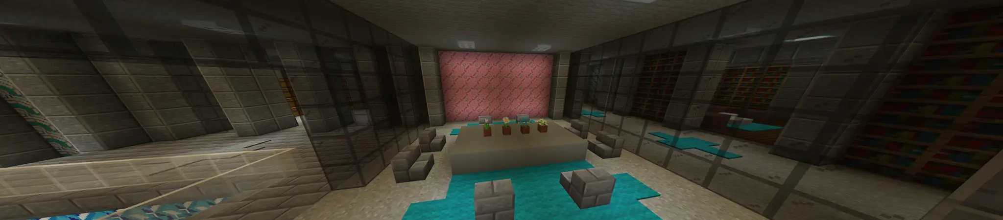 Скрытая подземная база panorama