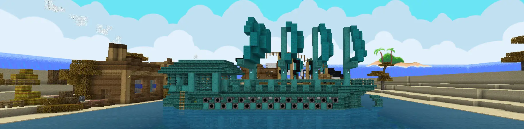 Пиксельное пиратство panorama