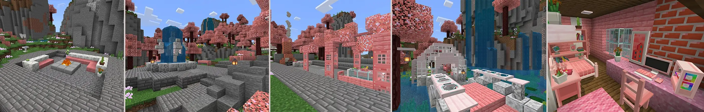 Милый уютный домик panorama