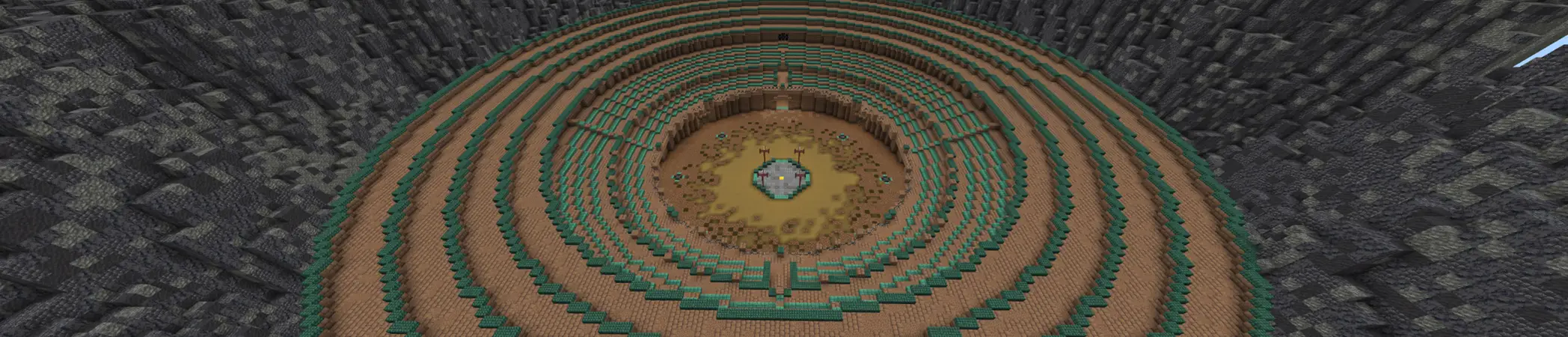 Арена с мобами panorama