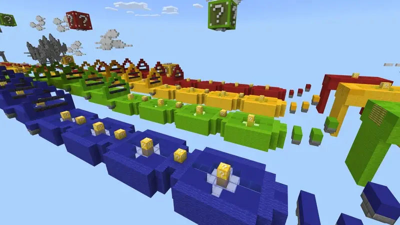 Скриншот Гонка блоков удачи №4