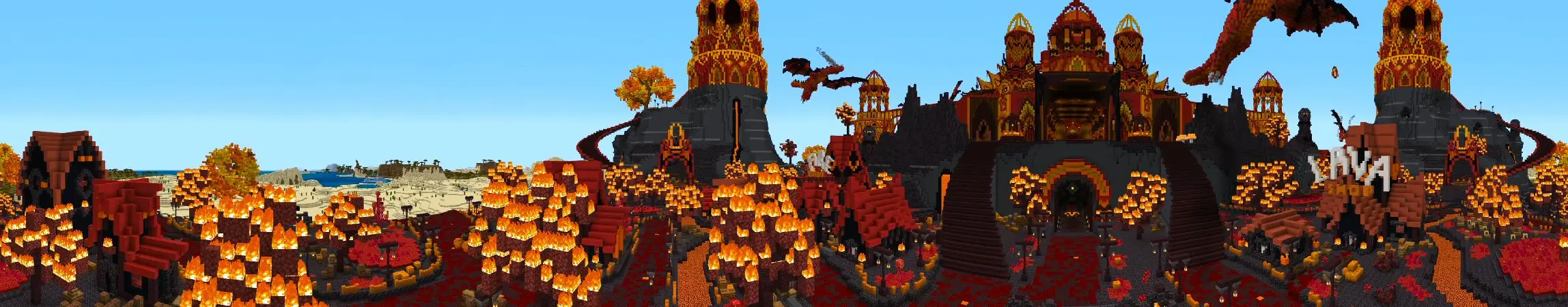 Пылающие земли panorama