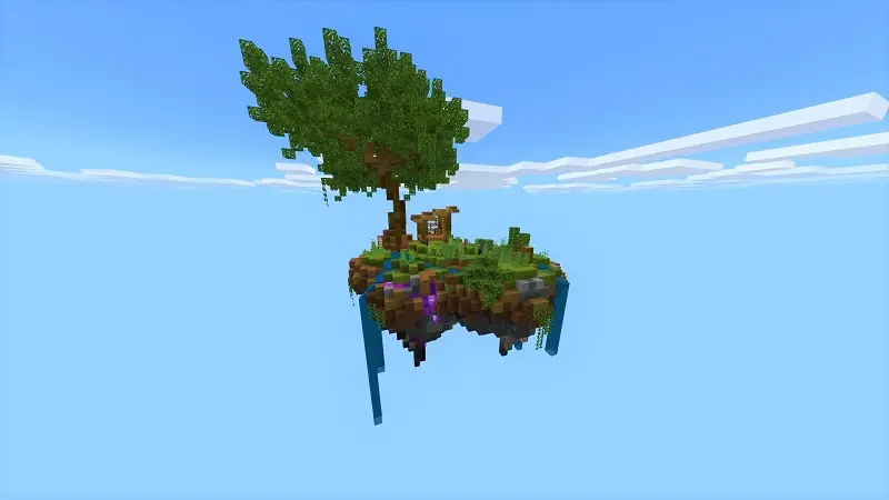 Скриншот Реалистичная игра Skyblock №4