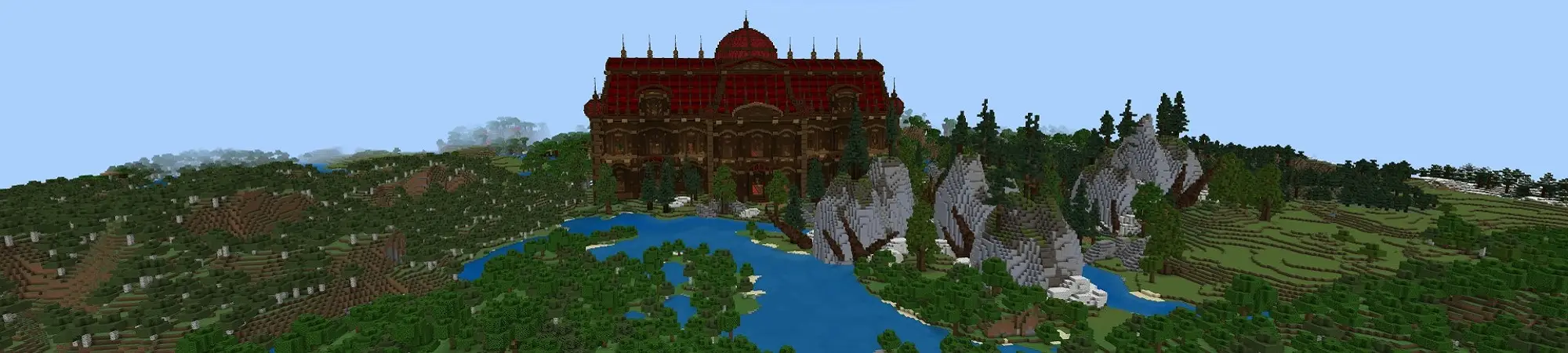 Дом с привидениями panorama