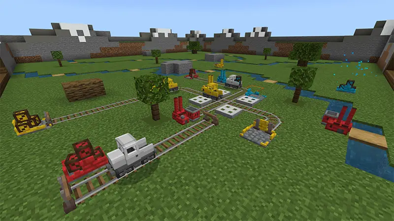 Скриншот Крошечные поезда №1