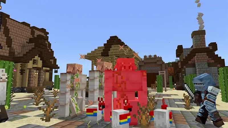 Скриншот Селяне против слияния мобов №6