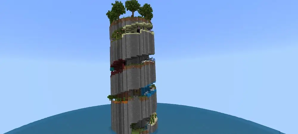 Спиральный мини-паркур panorama