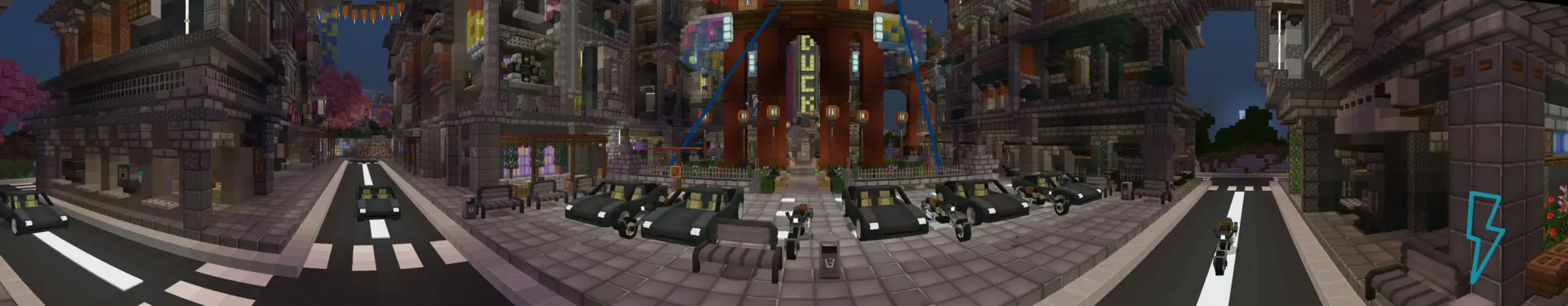 Киберпанк panorama