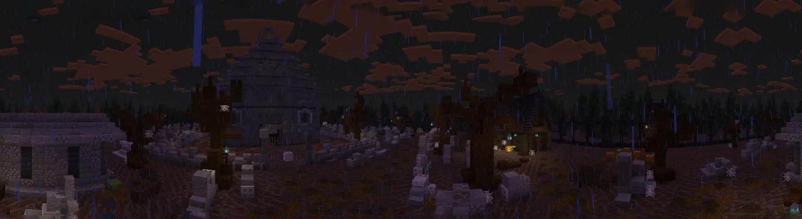 Квест-комната: кладбище с призраками panorama