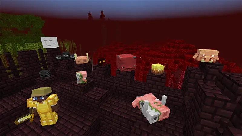 Скриншот Больше голов мобов №2