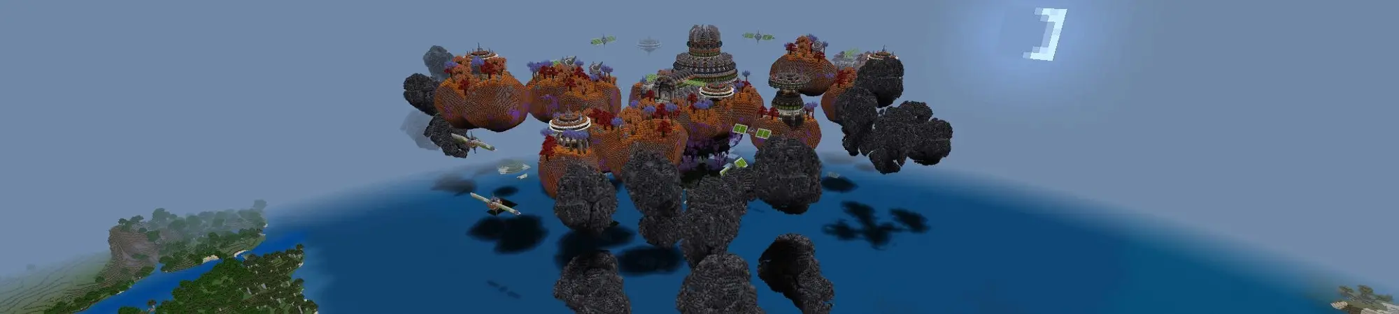 Летающая база пришельцев panorama