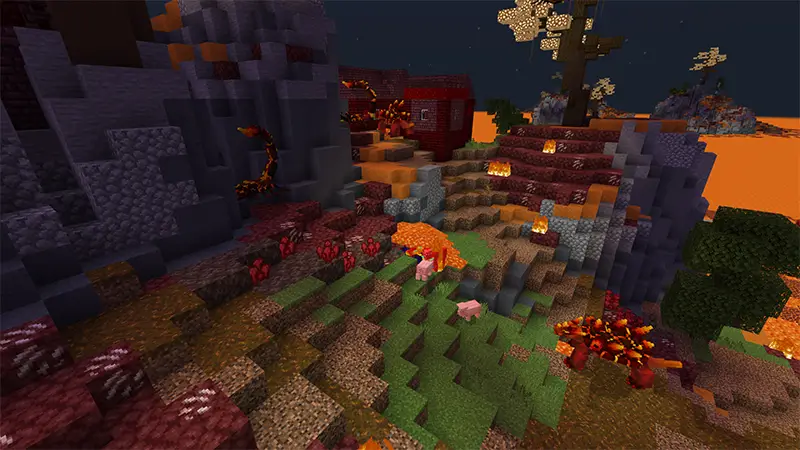 Скриншот Блок лавы: выживание №5