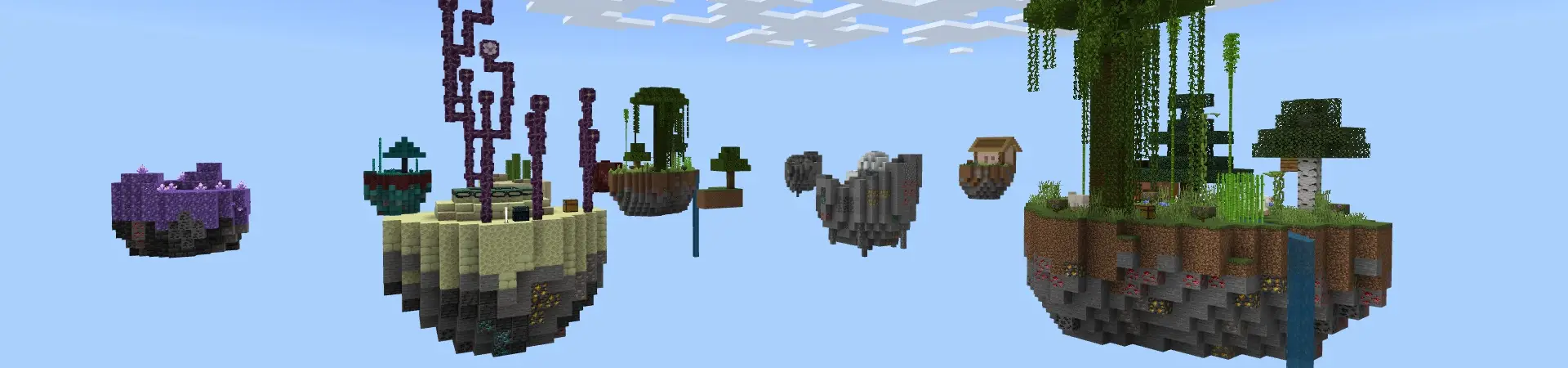 Skyblock 1.18 panorama