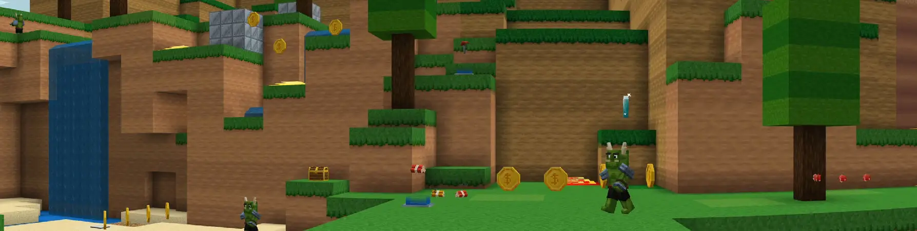 Блочные приключения panorama