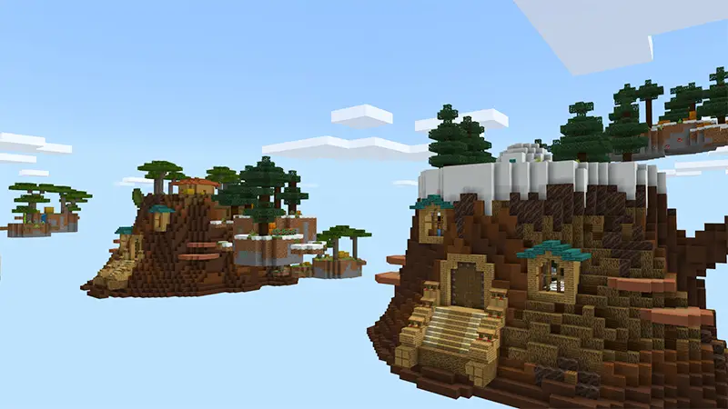 Скриншот Деревянный Skyblock №2