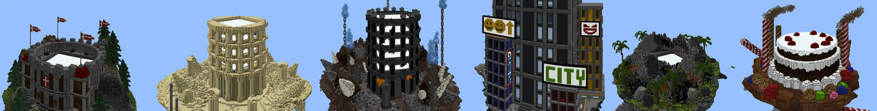 Spleef Wars: небесные острова panorama