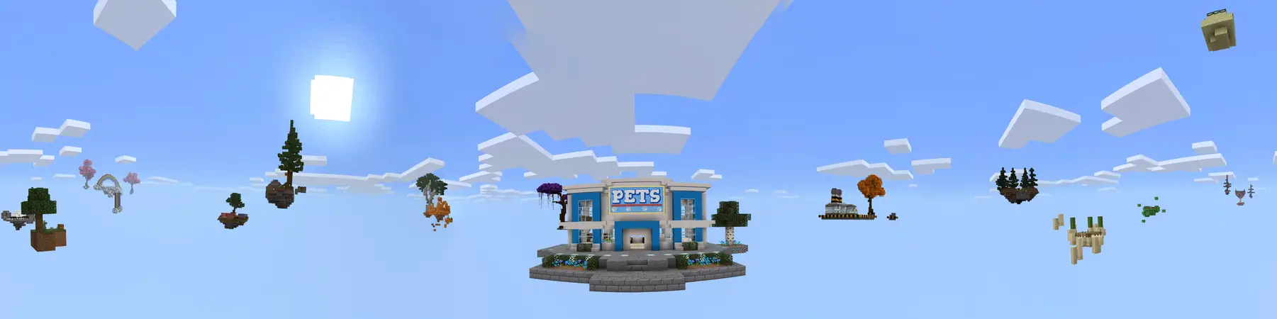 Skyblock: питомцы panorama