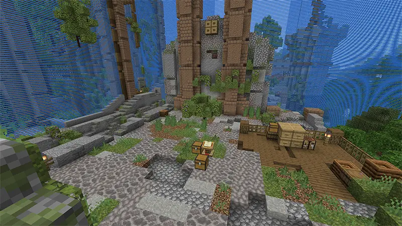 Скриншот Выживание с блоками №2