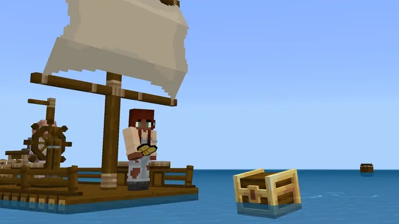 Скриншот Дополнение «Выживание на плоту» №2