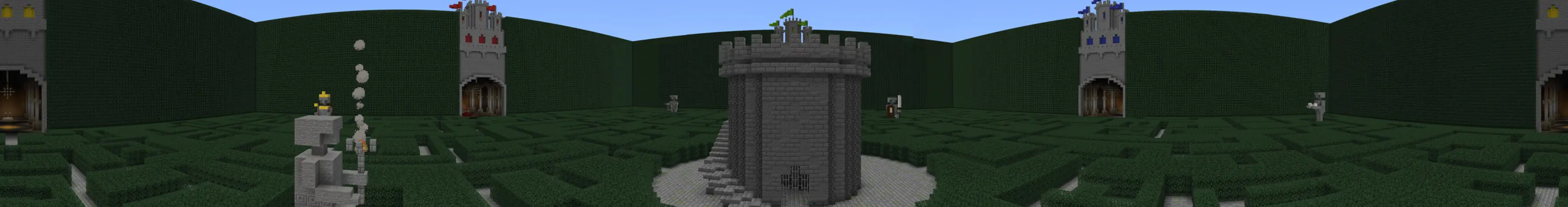 Садовый лабиринт ведьмы panorama