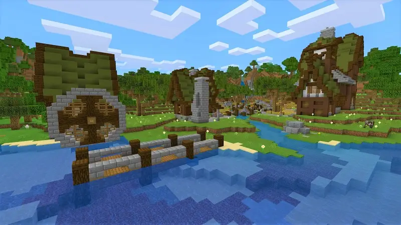 Скриншот Простые карты на выживание: зеленая роща №5