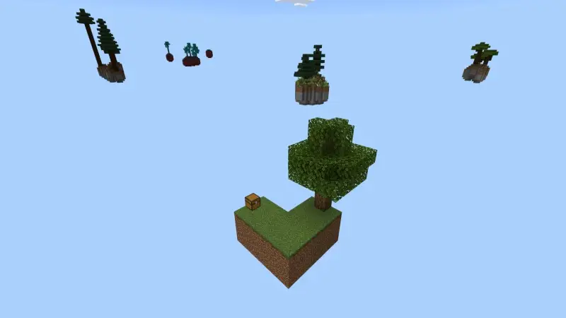 Скриншот 100 дней в Skyblock №1