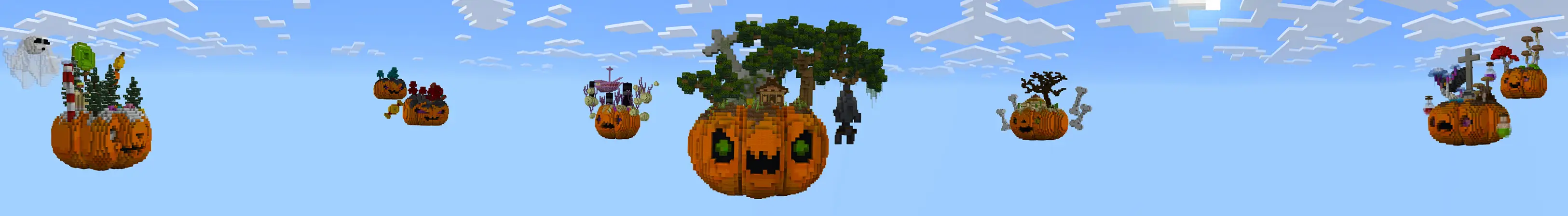 Skyblock: Хэллоуин panorama