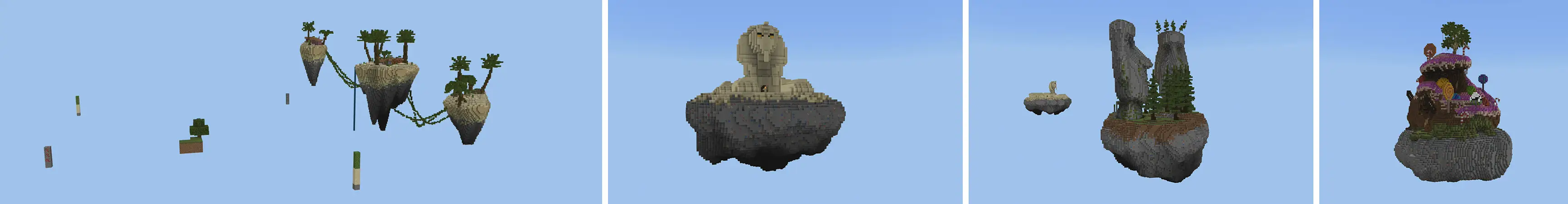 Остров Skyblock panorama