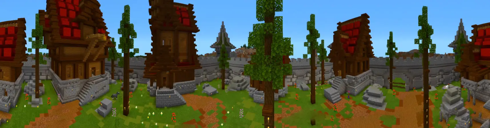 Однако мобы взрываются panorama