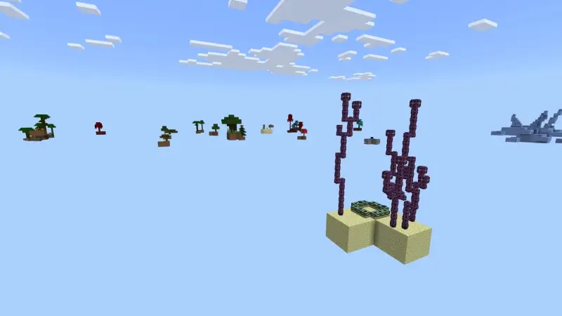 Скриншот Оригинальная игра Skyblock №4