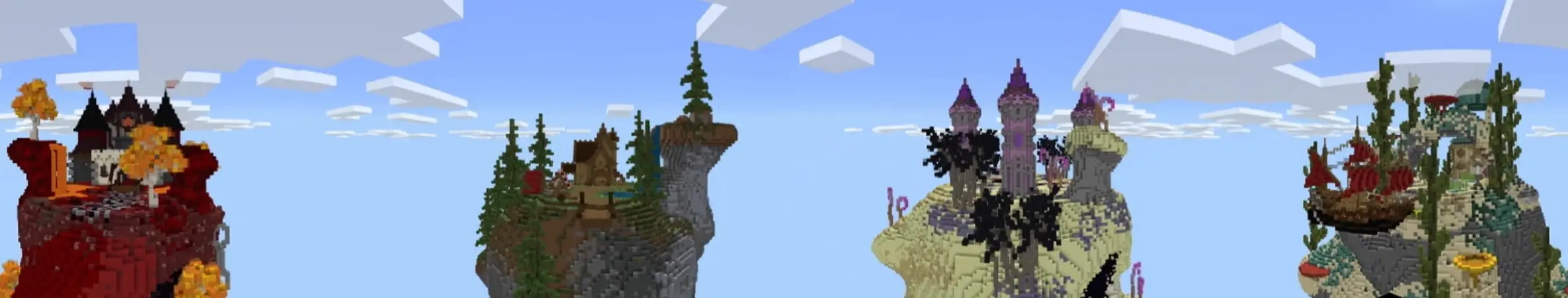 Продвинутый Skyblock panorama
