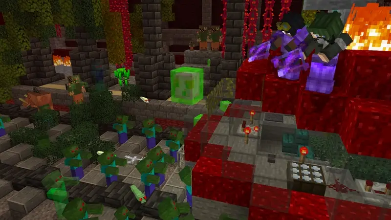 Скриншот «Один блок»: зомби №3