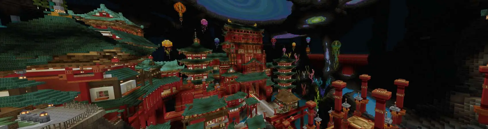 Подводный замок panorama