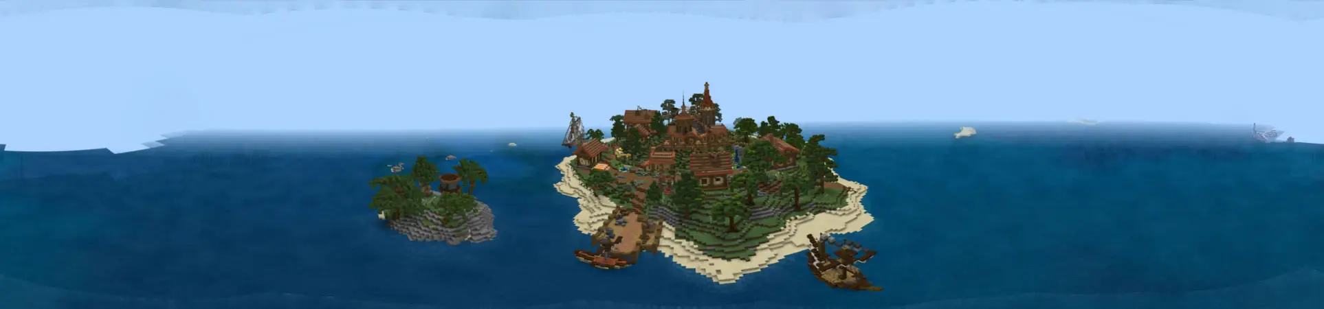 Тропический остров panorama